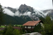Blick vom Balkon